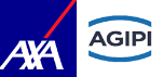 logo axa et agipi